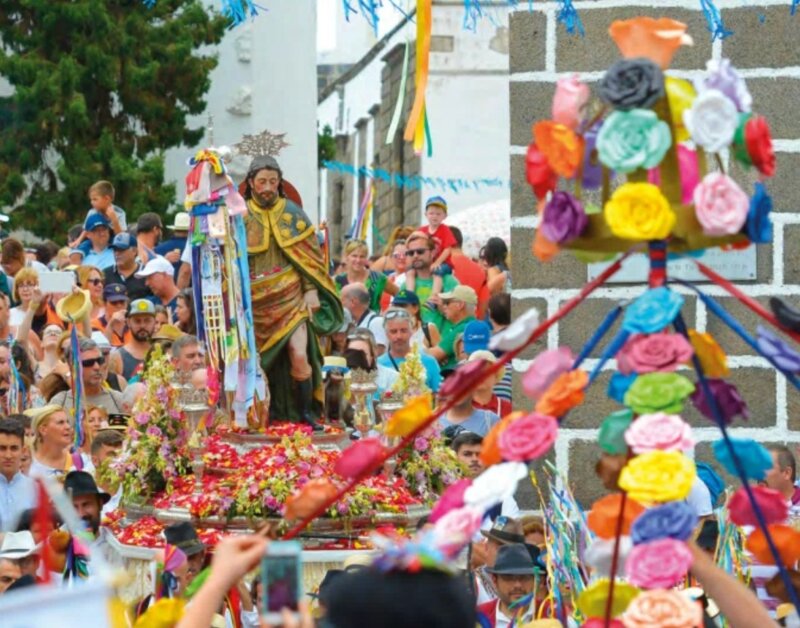 romería de San Roque en Garachico