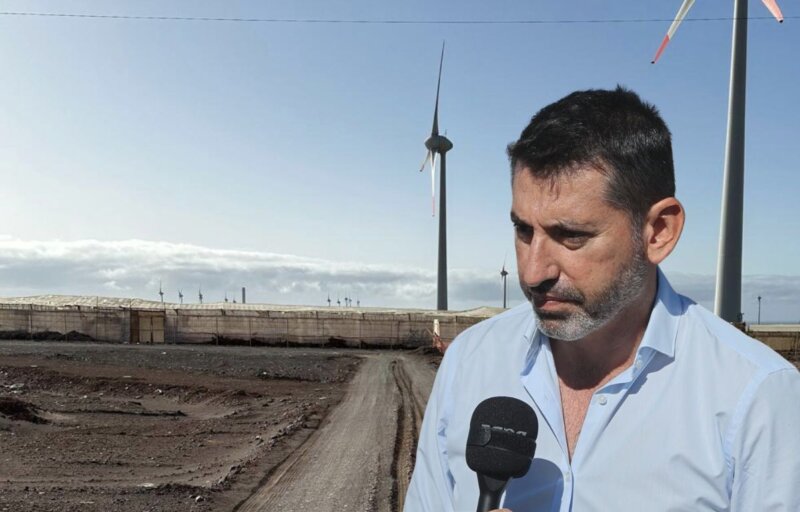 Paralizadas las obras del parque fotovoltaico de Juan Grande hasta septiembre