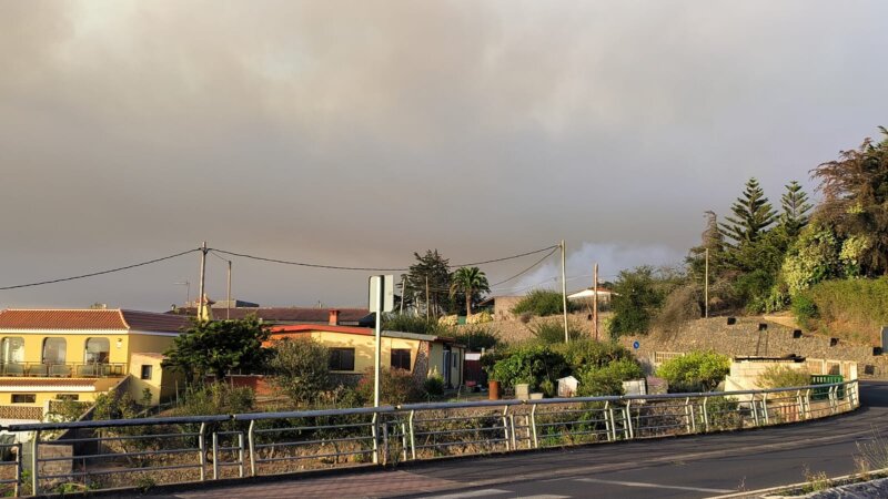 El incendio de Tenerife en imágenes