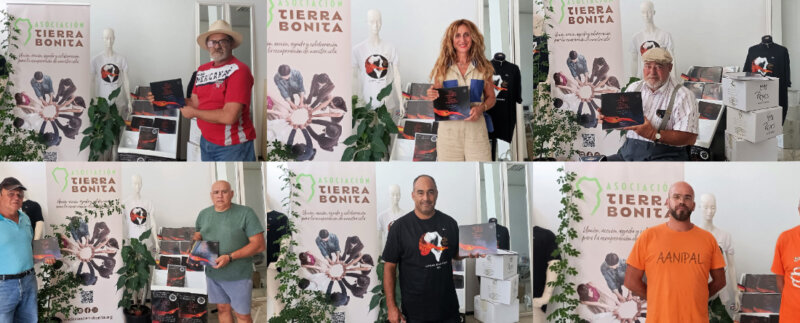 Tierra Bonita dona más de 600 libros a varias asociaciones de La Palma afectadas por el volcán