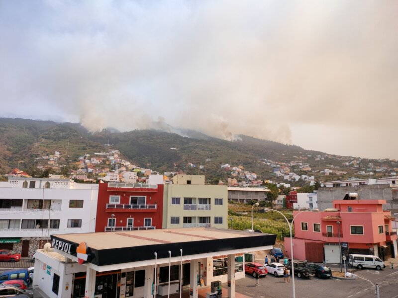 incendio Tenerife