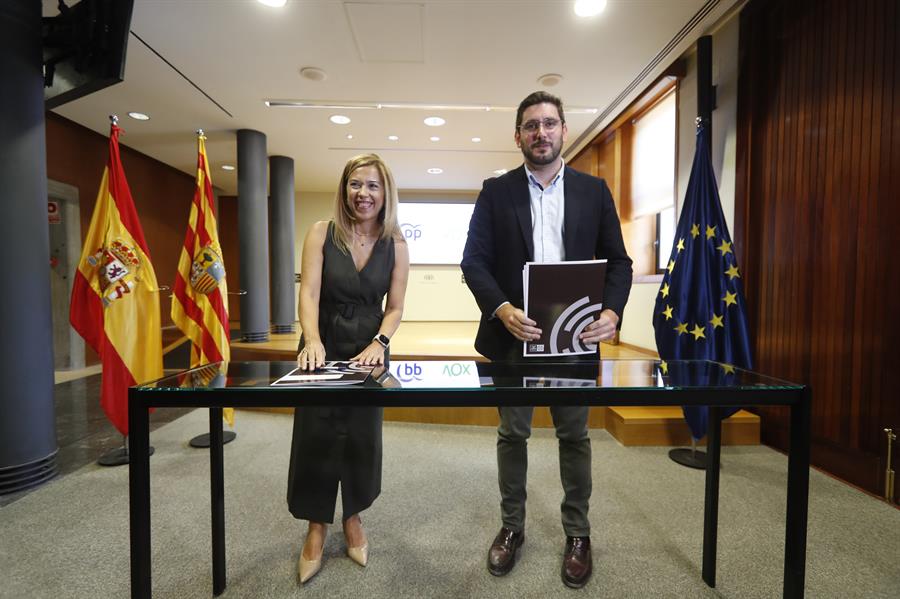Acuerdo entre PP y Vox en Aragón