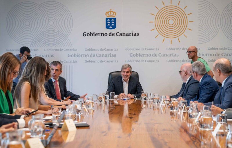 Reunión del Consejo Asesor del presidente de Canarias, Fernando Clavijo.