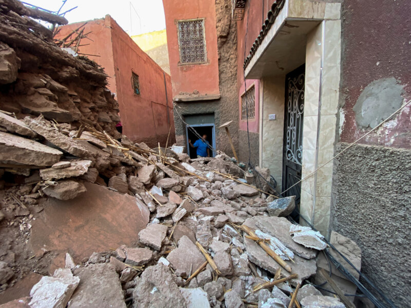 Terremoto en Marruecos