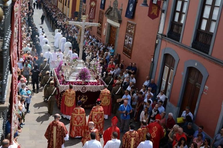 Procesión retorno del Cristo de La Laguna