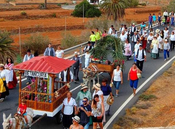 Todo listo en Fuerteventura para la romería ofrenda a la Virgen de la Peña