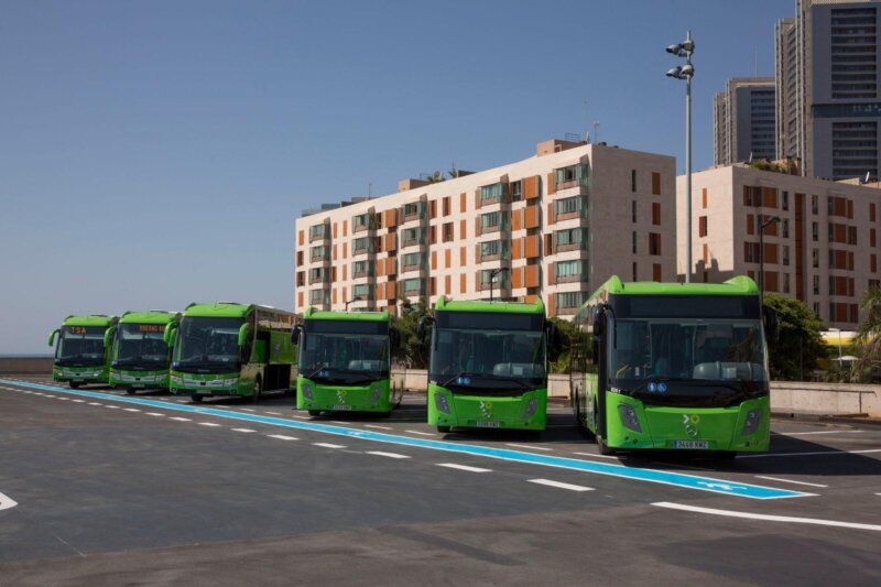Amplían la gratuidad del transporte público en Tenerife 