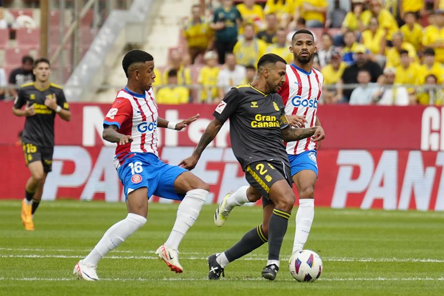 Las Palmas, el equipo menos goleador del fútbol profesional