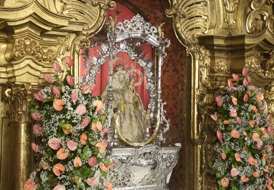 Imagen de la Virgen del Pino. Fiestas en honor a Nuestra Señora del Pino 2023