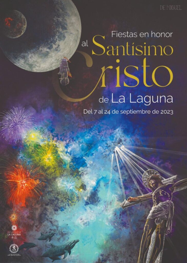 Cartel de las Fiestas del Cristo de La Laguna 2023 