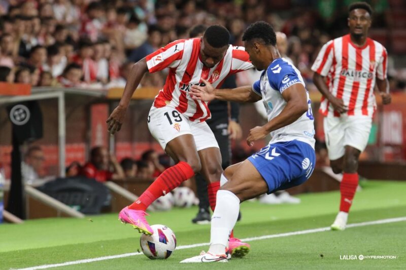 2-1. Un gol de Insua en el minuto 93 sentencia al CD Tenerife