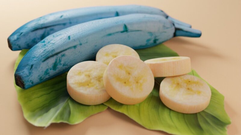 Imagen plátano azul
