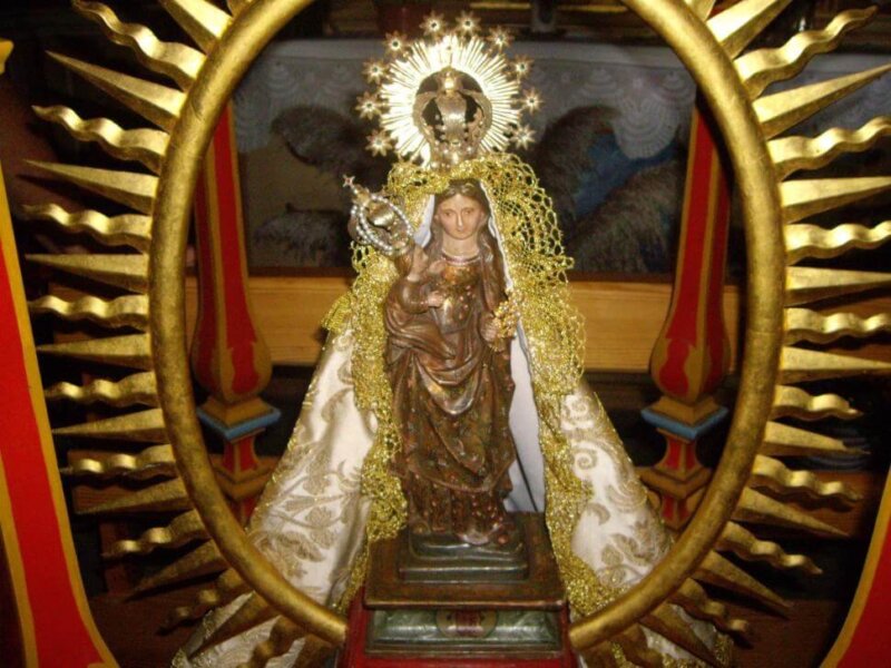 Imagen de la Virgen de Guadalupe. Foto de Misioneros Oblatos 