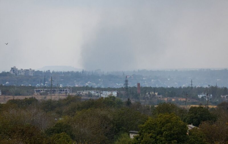 La ciudad de Avdivka. Imagen Reuters