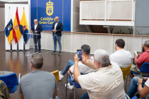 Rueda de prensa sobre Gran Canaria y las sedes del Mundial 2030
