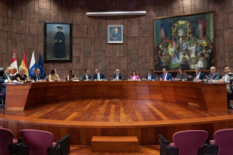 Consejo Gobierno en La Gomera. Presidencia Gobierno