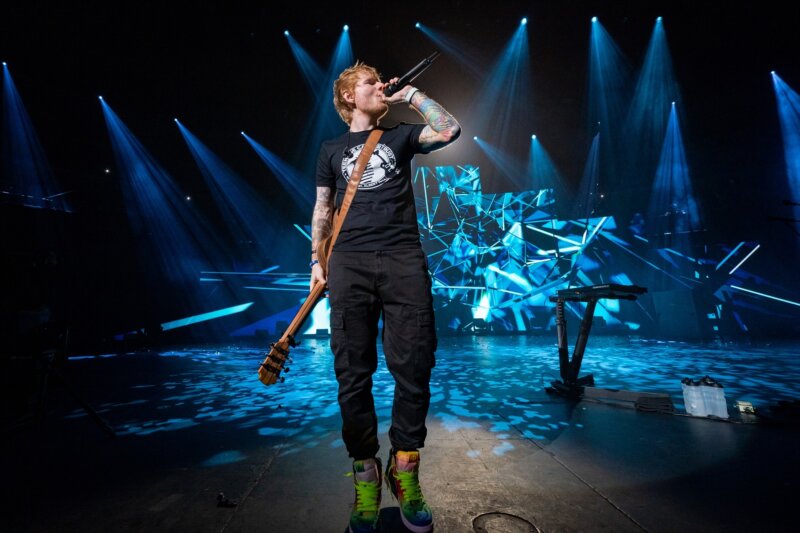 Ed Sheeran en concierto Europa Press