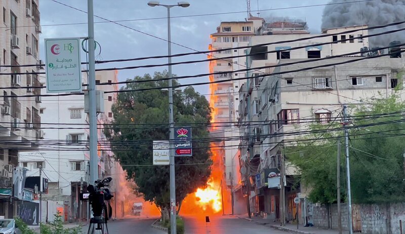 El Ejército de Israel ataca contra el domicilio del jefe de Inteligencia de Hamás