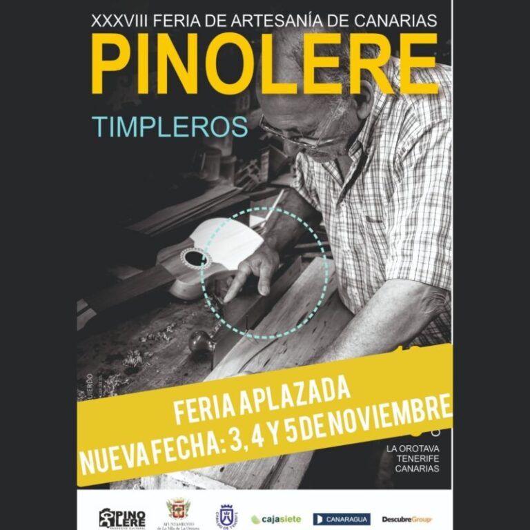 La Feria de Artesanía de Pinolere se celebrará en noviembre