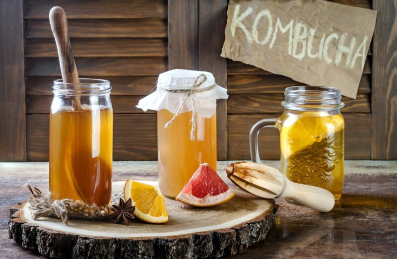 La Kombucha, bebida orgánica fermentada a base de té, azúcar y bacterias