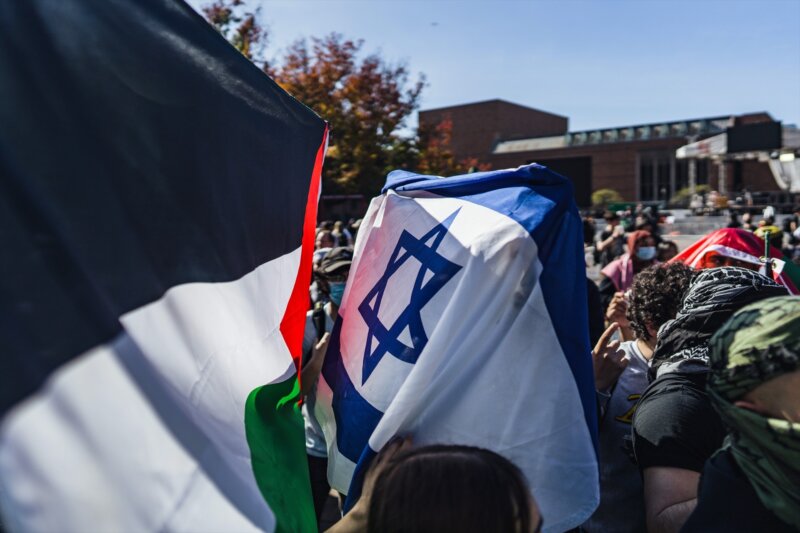 Un grupo de manifestantes judíos han entrado en el Capitolio de los Estados Unidos exigiendo un alto el fuego en la Franja de Gaza / Europa Press