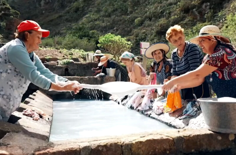 Antiguo lavadero -  Protagonistas de 'Nostálgicos', el programa de este martes en 'Noveleros'