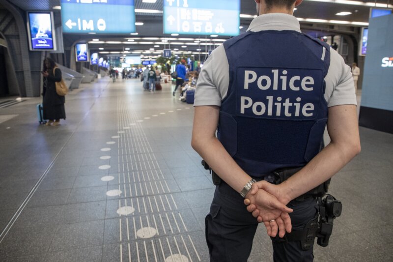 Policía Bruselas. EP
