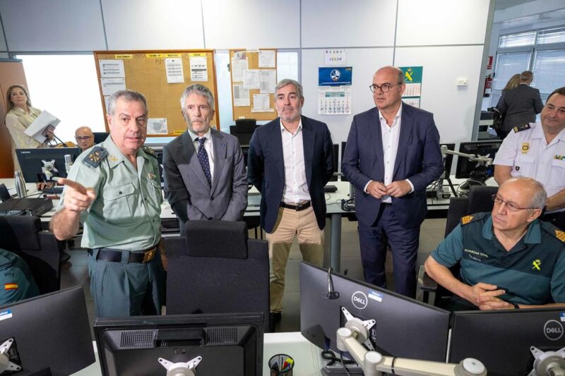 Reunión de coordinación migración en Canarias / Ministerio del Interior