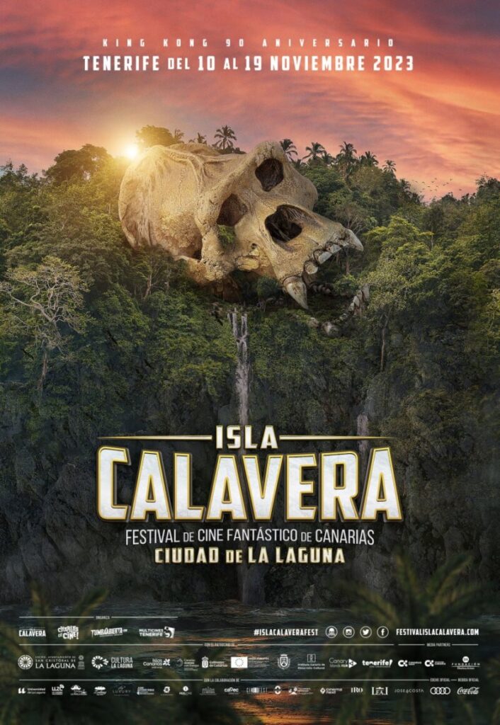 Cartel del Festival Isla Calavera de La Laguna 