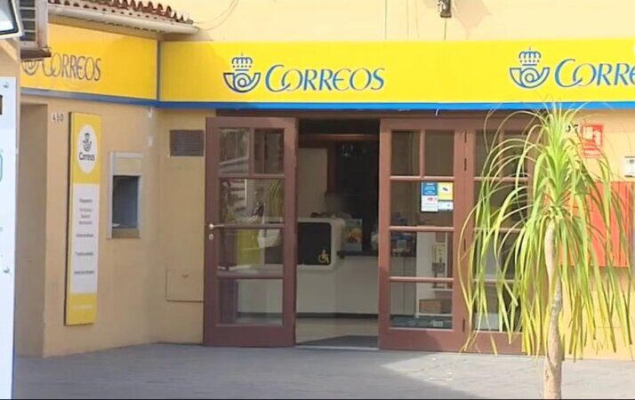 Colapso en las oficinas de Correos el sur de Tenerife