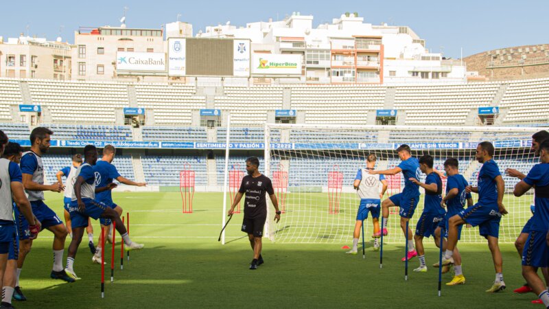 Entrenamiento CD Tenerife