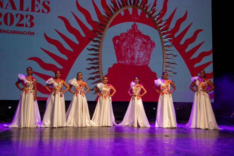 Reinas de Adeje de la gala Canarias y el Caribe