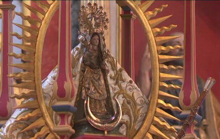 La Virgen de Guadalupe comienza su viaje por La Gomera