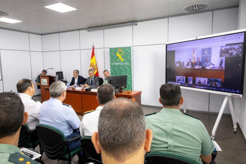 Reunión de coordinación de migración en Canarias / Ministerio del Interior