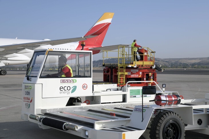 El handling es el servicio que se realiza en los aeropuertos que permite que un avión pueda cargarse y descargarse, tanto de pasajeros, carga como equipajes / Imagen de archivo Europa Press