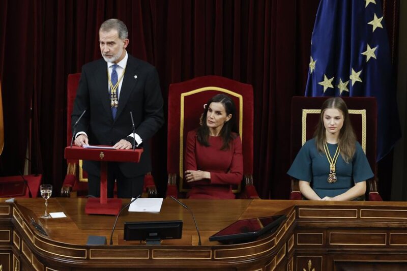 Felipe VI en Congreso Diputados. Efe