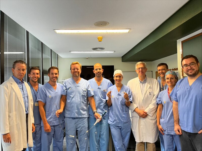 El Hospital Insular de Gran Canaria realiza el primer implante de un nuevo marcapasos sin cable 