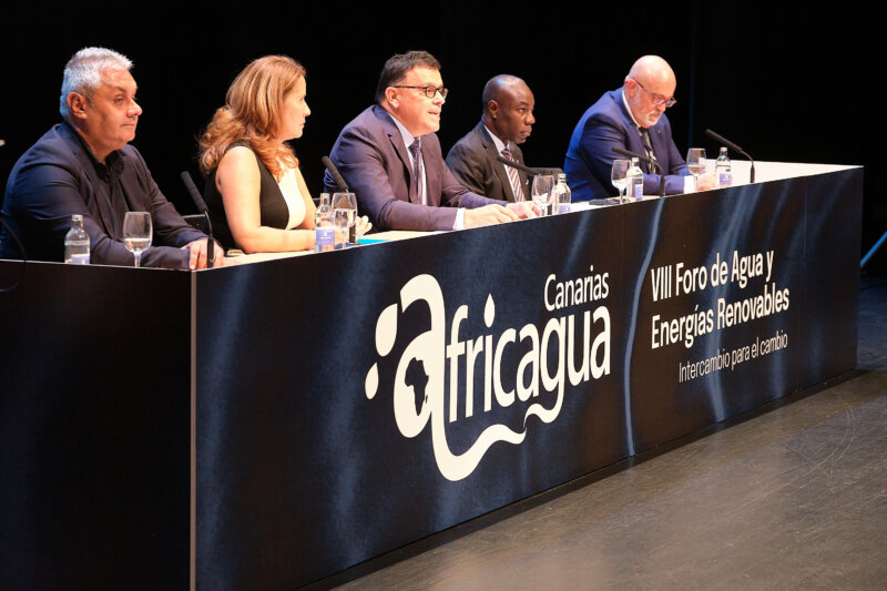Inauguración de 'Africagua'. Imagen Gobierno de Canarias