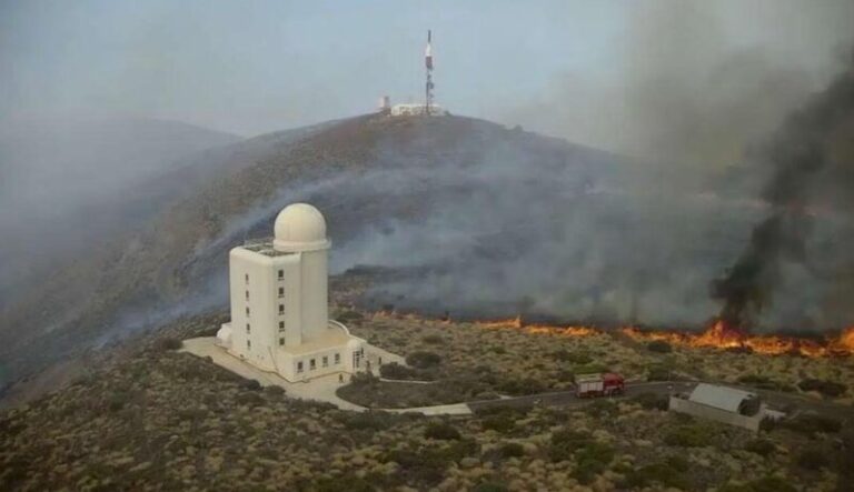 Inician los trabajos de recuperación de los ecosistemas del Parque Nacional del Teide tras el incendio
