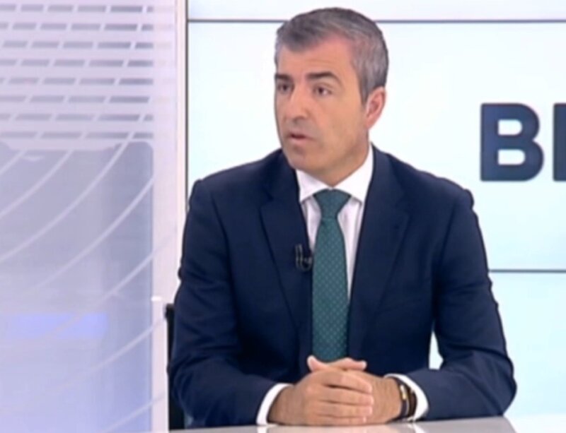 Imagen de un momento de la entrevista de Manuel Domínguez en Buenos Días Canarias