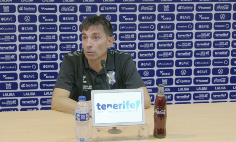 Garitano espera que el Tenerife recupere su fútbol ante el Villarreal B