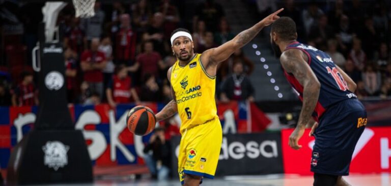76-88. El Granca suma su primer triunfo a domicilio ante el Baskonia