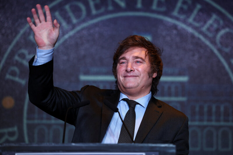 El presidente electo de Argentina, Javier Milei / REUTERS/Agustin Marcarian