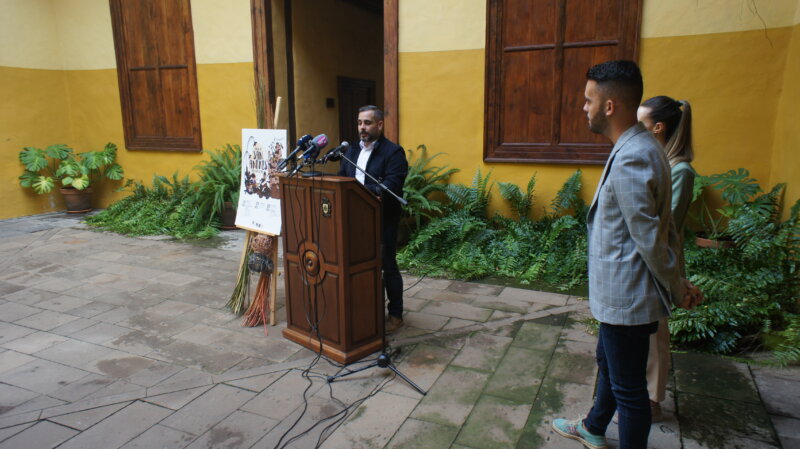 Presentación del arrastre de las tablas de San Andrés en Icod de los Vinos / Ayuntamiento de Icod de los Vinos 