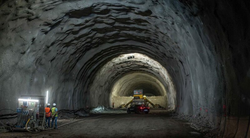 El túnel de Erjos, la actuación más importante del Anillo Insular de Tenerife