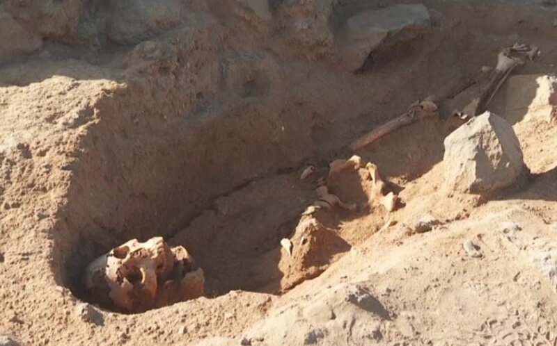 Hallan un cuerpo aborigen en el yacimiento arqueológico de La Guancha