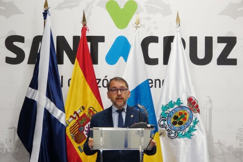 José Manuel Bermúdez, alcalde de Santa Cruz de Tenerife. Imagen Ayuntamiento de Santa Cruz de Tenerife