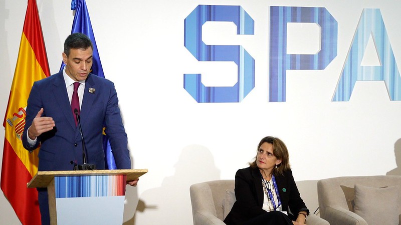 Pedro Sánchez asiste a la COP28 de Dubai. Imagen Gobierno de España