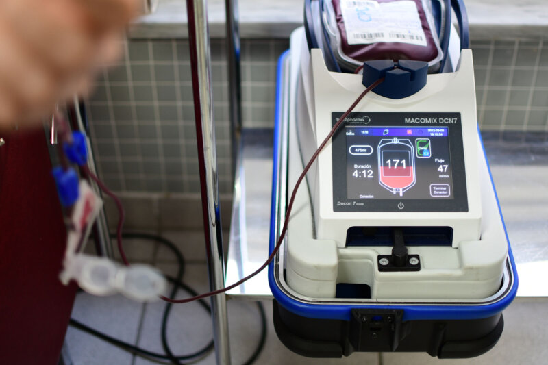 El ICHH urge a los donantes de sangre de los grupos A+ y O+ que acudan a donar