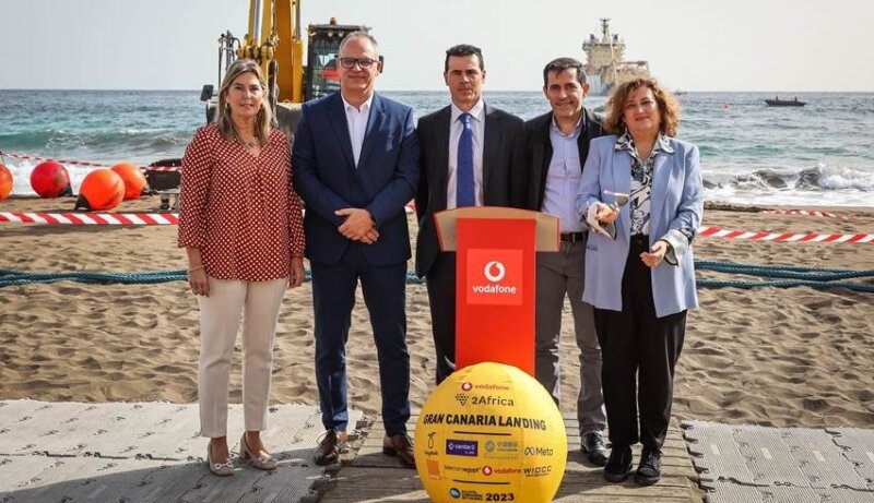 Llega el cable 2Africa a Canarias para mejorar la conectividad